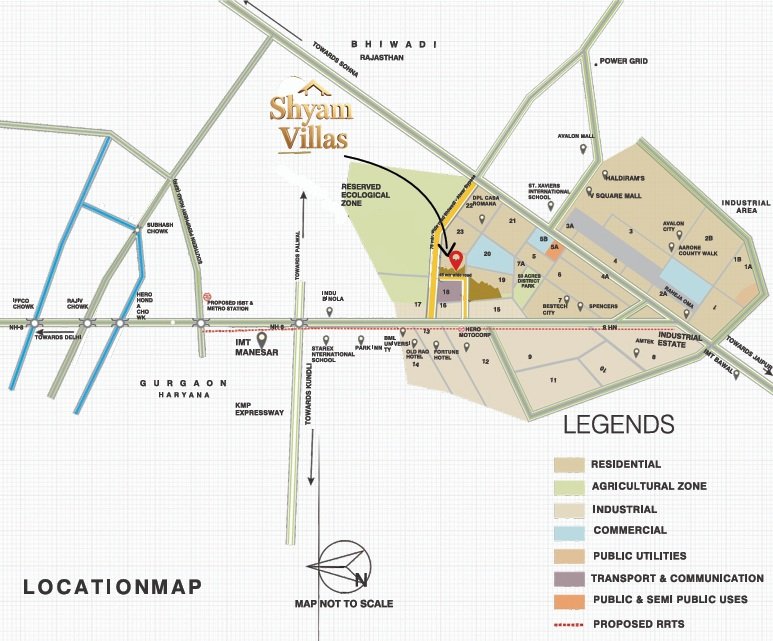 Khatushyam-projects-location-map